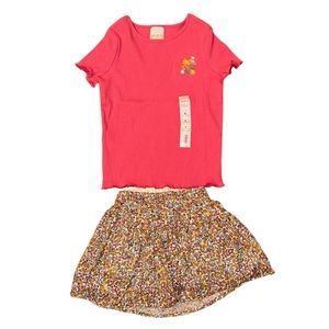 Jumping Beans Shirt and Skirt Outfit